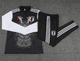 24-25 Japan Black Kids Half Pull Tracksuit (童装半拉链)(宫本)