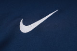 24-25 England Royal blue Half Pull Tracksuit (半拉链)