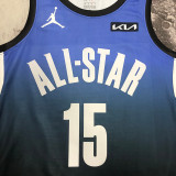 2023 ALL STAR JOKIC #15 Blue Top Quality Hot Pressing NBA Jersey (全明星)
