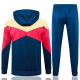 24-25 BAR Royal blue Hoodie Jacket Tracksuit #F602