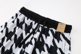 C2446 Jordan Black White Casual Short Pants