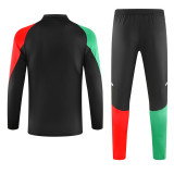 24-25 ARS Black Half Pull Tracksuit (半拉链)