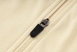24-25 PSG Jordan Khaki Hoodie Jacket Tracksuit #F563