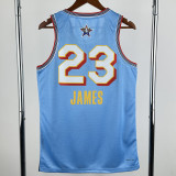 25-26 ALL-STAR JAMES #23 Light blue Top Quality Hot Pressing NBA Jersey