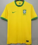 2020-2021 Brazil Home Retro Soccer Jersey