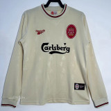 1996-1997 LIV Away Long Sleeve Retro Soccer Jersey (长袖)