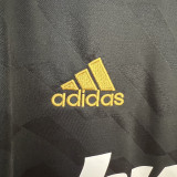 2011-2012 RMA Away Black Long Sleeve Retro Soccer Jersey (长袖) (钢印)