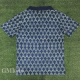 25-26 Portugal Grey Black Training Shirts *PM