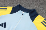 24-25 RMA Light blue Kids Half Pull Special Edition (童装)(半拉链)