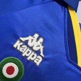 1995-1996 JUV Away Blue Retro Soccer Jersey