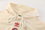 24-25 Bayern Khaki Hoodie Tracksuit (卫衣套装)