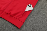 24-25 Portugal Red Jacket Tracksuit