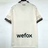 23-24 ACM Cream Color Joint Edition 1:1 Fans Soccer Jersey