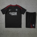 24-25 PSG Black Training Short Suit