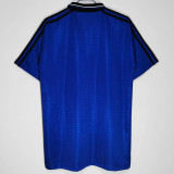 1994 Argentina Away Retro Soccer Jersey (钢印纹)