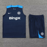 24-25 CHE Royal blue Tank top and shorts suit