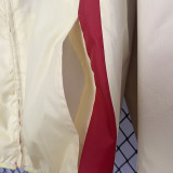 24-25 Spain Red & Yellow Double Sided Windbreaker (双面风衣)