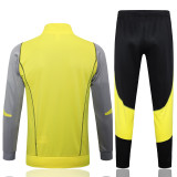 24-25 Flamengo Yellow Jacket Tracksuit #A720