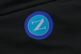 2024 Napoli Red Black Half Pull Tracksuit (半拉链)