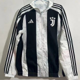 24-25 JUV Black & White Double Sided Windbreaker (双面风衣)