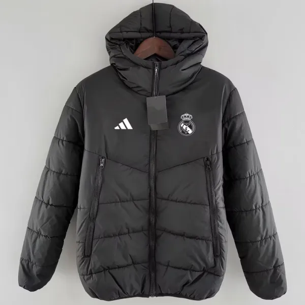 24-25 RMA Black Hooded Cotton Coat #棉衣
