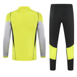 24-25 Flamengo Yellow Half Pull Tracksuit (半拉链)