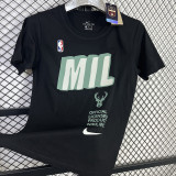 T115 Bucks MIL Black High Quality Casual T-Shirt
