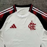 25-26 Flamengo White Fans Soccer Jersey