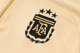 24-25 Argentina Earthy Yellow Half Pull Tracksuit (半拉链)