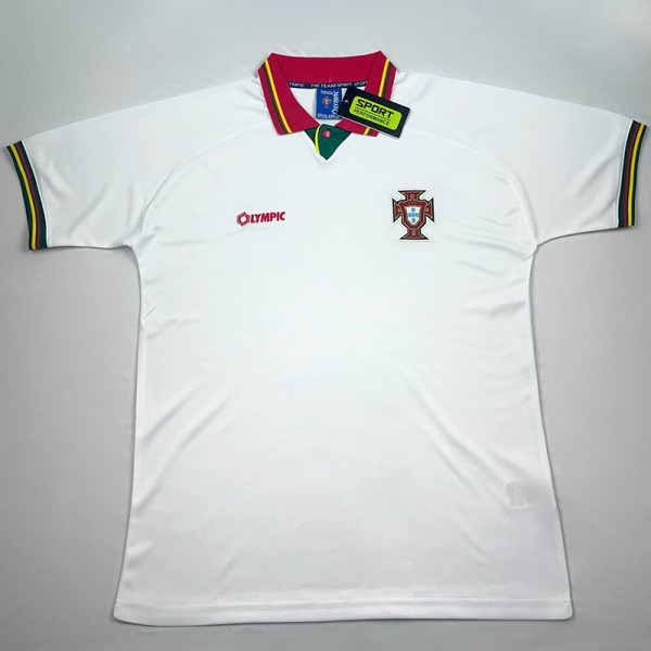 1995-1996 Portugal Away Retro Soccer Jersey