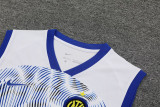 24-25 INT White Tank top and shorts suit (条纹)