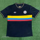 2024 Colombia Black 100th Anniversary Fans Soccer Jersey