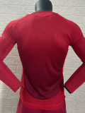 24-25 Man Utd Home Long Sleeve Player Version Soccer Jersey (长袖球员)