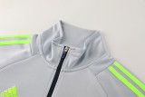 24-25 Bayern Grey Black Jacket Tracksuit #03