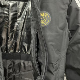 24-25 PSG Jordan Cotton Thickened warm Black Outdoor Jackets #P2加棉冲锋衣