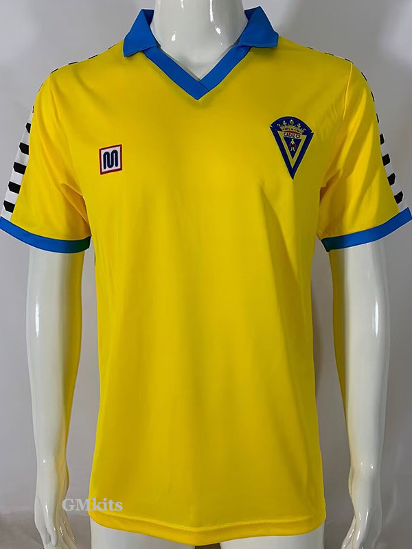 1983-1984 Cadiz Home Retro Soccer Jersey