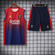 24-25 PSG Red Tank top and shorts suit