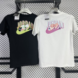 T127 Jordan White High Quality Casual T-Shirt