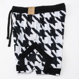 C2446 Jordan Black White Casual Short Pants