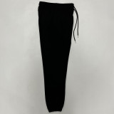 W7纯棉卫裤 NK Black Top Quality Sweatpants (Have Pocket)