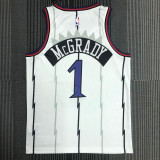 Raptors McGRADY #1 White Retro Top Quality Hot Pressing NBA Jersey