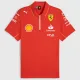 2024 Ferrari Red Polo Racing Suit (有领)