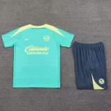 24-25 Club America Light green Training Short Suit