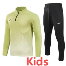 2024 NK Army Green Kids Half Pull Tracksuit (童装)(半拉链)