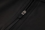2024 JOM Black Half Pull Tracksuit (半拉链)