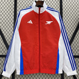 24-25 ARS Red & Black Double Sided Windbreaker (双面风衣)