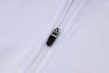 2024 AD White Half Pull Tracksuit #2406(半拉链)