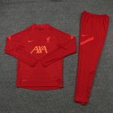 24-25 LIV Red Half Pull Tracksuit (半拉链)