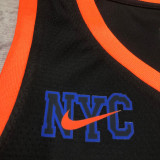 22-23 KNICKS BRUNSON #11 Black City Edition Top Quality Hot Pressing NBA Jersey