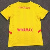 24-25 RC Lens Home Print Sponsor Fans Soccer Jersey